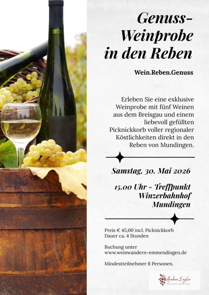 Genuss-Weinprobe in den Reben